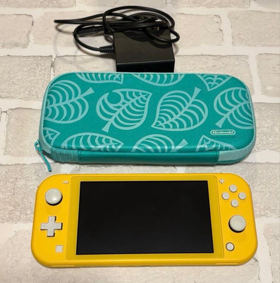 Nintendo Switch Lite イエロー + ケース