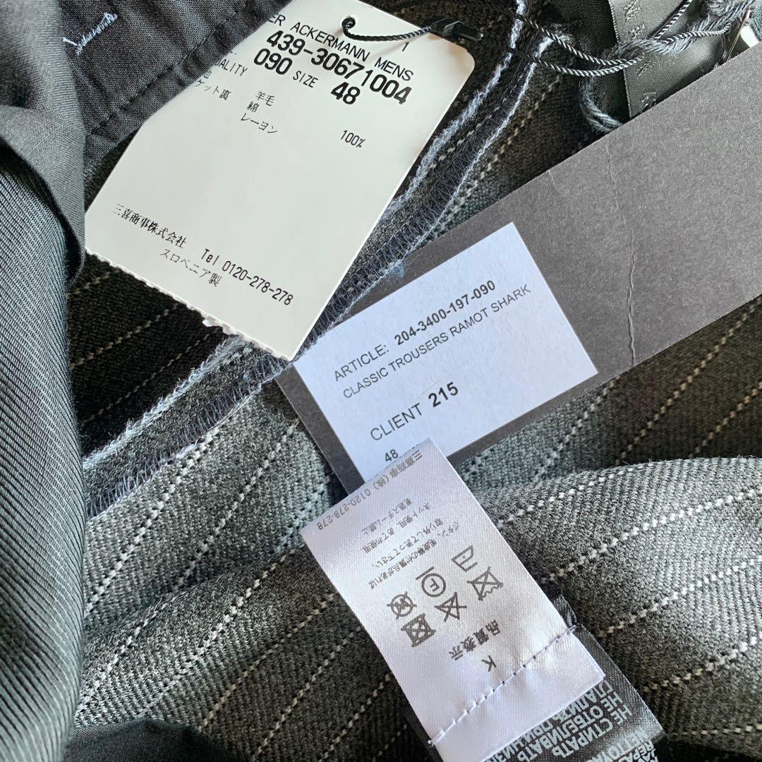 HAIDER ACKERMANN ウールトラウザー 48 ハイダーアッカーマン