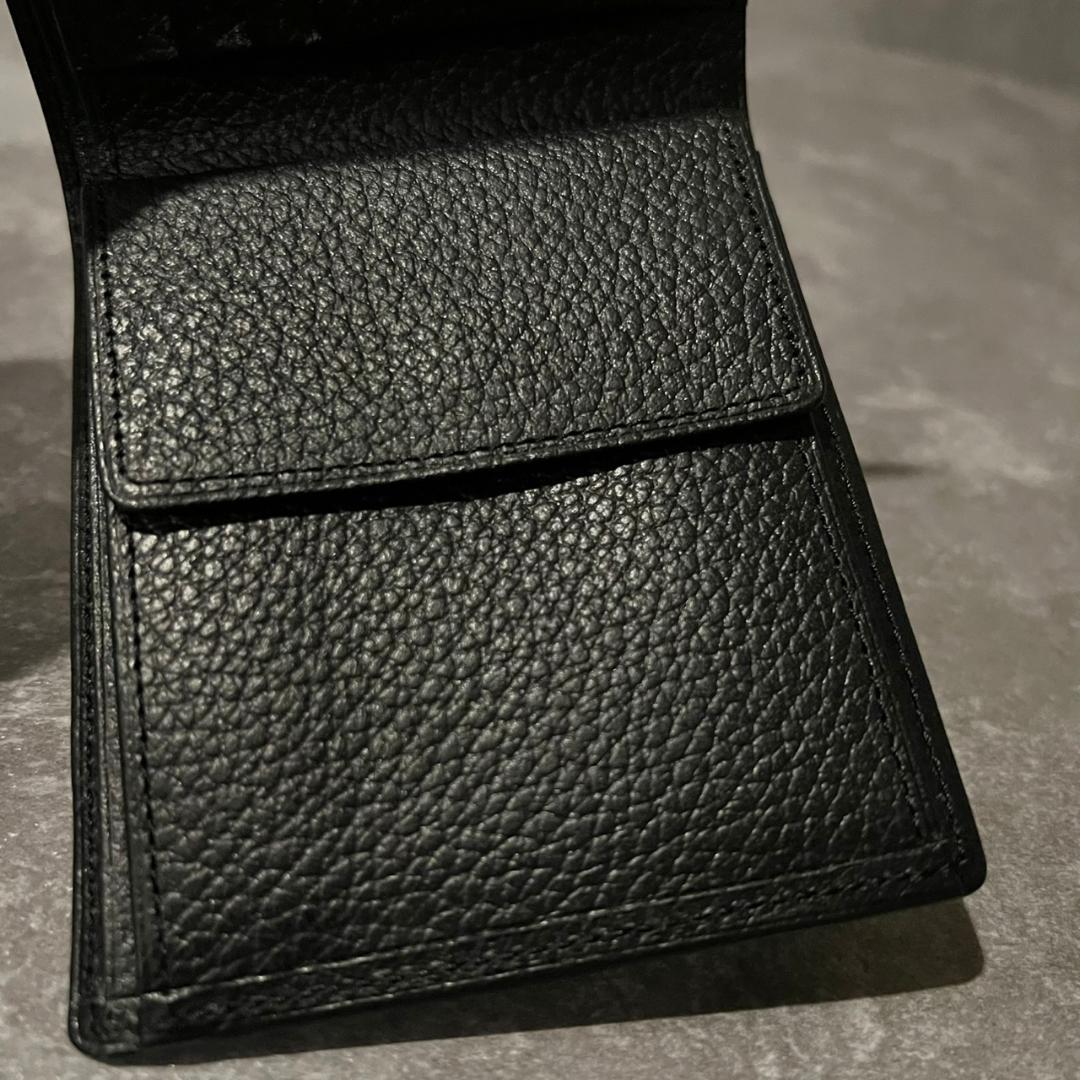 ⭐️Burberrys⭐️バーバリーズ 二つ折り財布 ノバチェック シボ革 黒