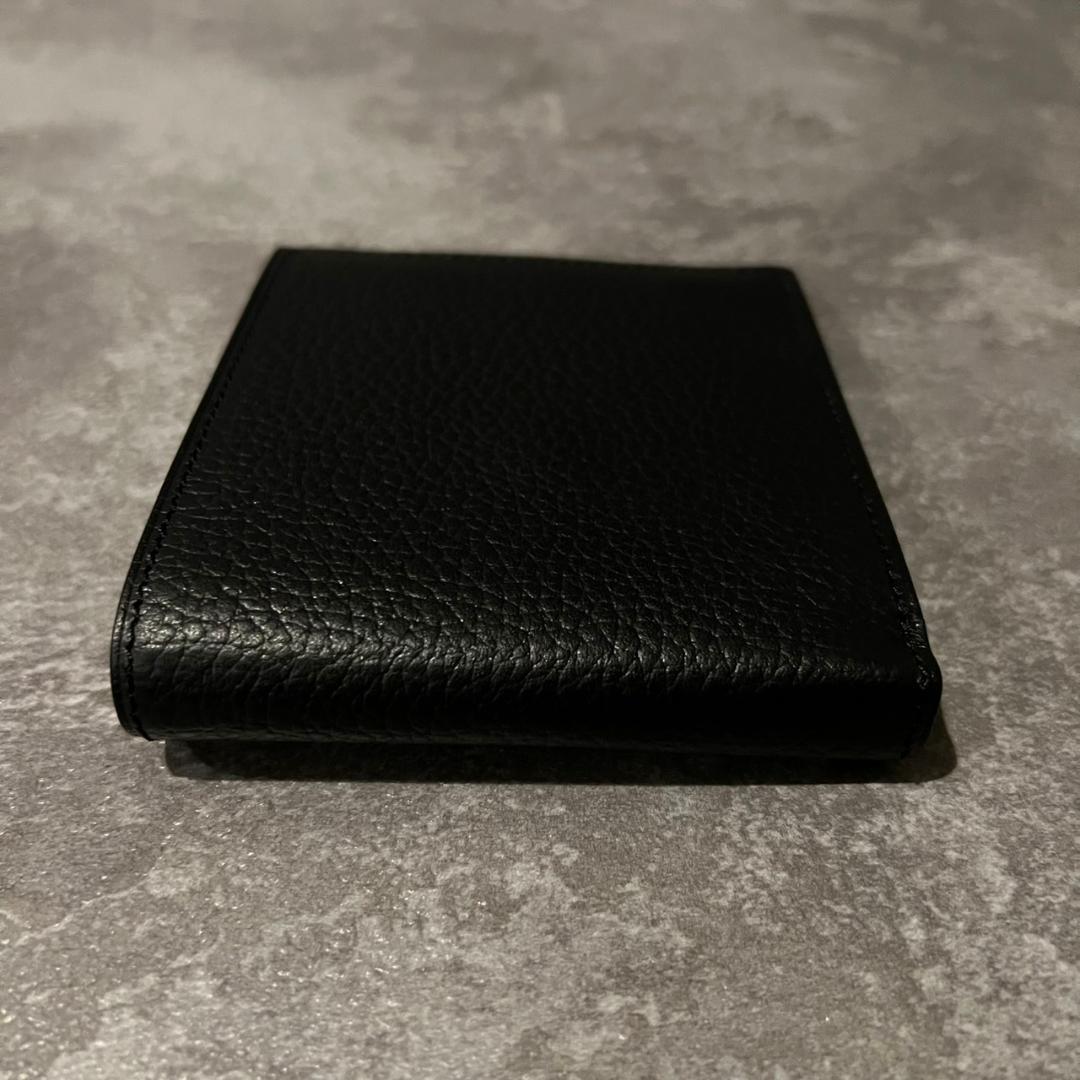 ⭐️Burberrys⭐️バーバリーズ 二つ折り財布 ノバチェック シボ革 黒