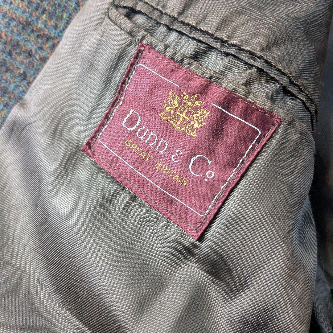 60s 70s dunn&co イギリス製 ハリスツイード ジャケット 96