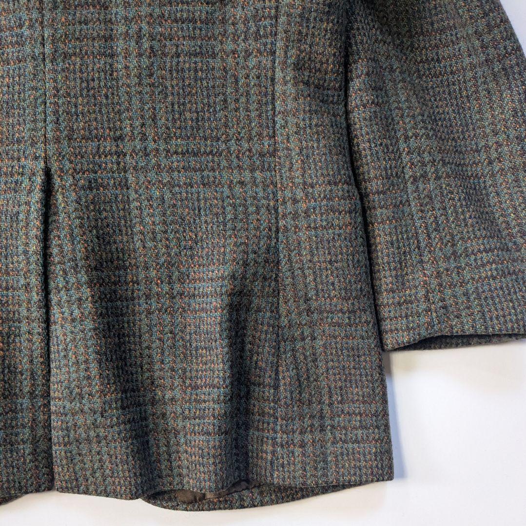 60s 70s dunn&co イギリス製 ハリスツイード ジャケット 96