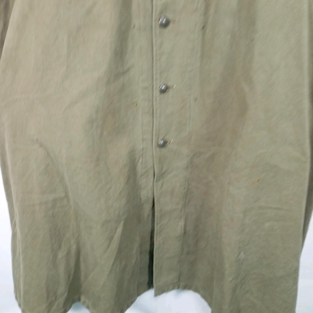 50s フランス軍 M35 モーターサイクル コート ミリタリー　L