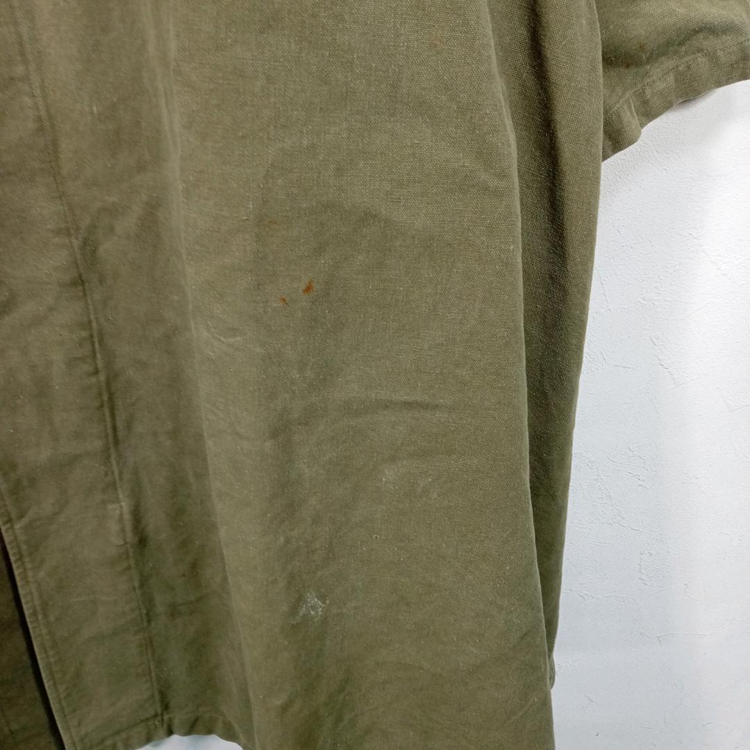 50s フランス軍 M35 モーターサイクル コート ミリタリー　L