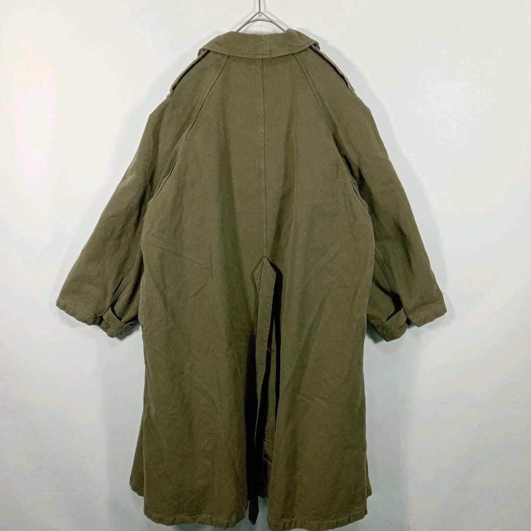 50s フランス軍 M35 モーターサイクル コート ミリタリー　L