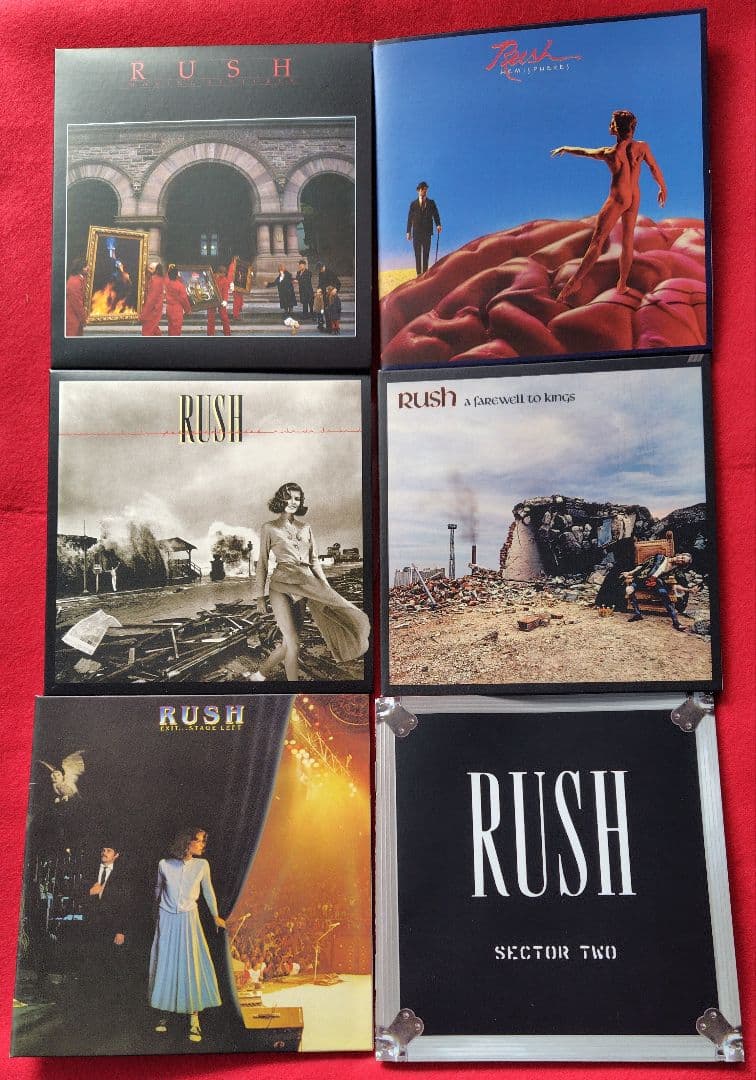 ラッシュRUSH　SECTOR 2 【5CD+1DVD BOX SET】