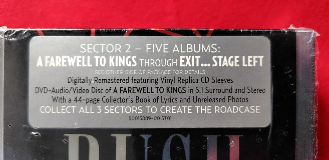 ラッシュRUSH　SECTOR 2 【5CD+1DVD BOX SET】