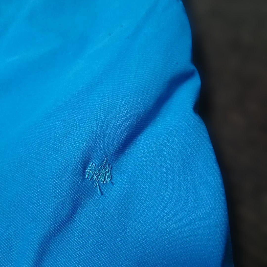 送料無料【DESCENTE】水色スキーウェア上下セット L/L