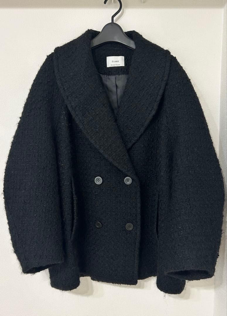 クラネMINAMI TANAKA×CLANE OVER TWEED COAT 1