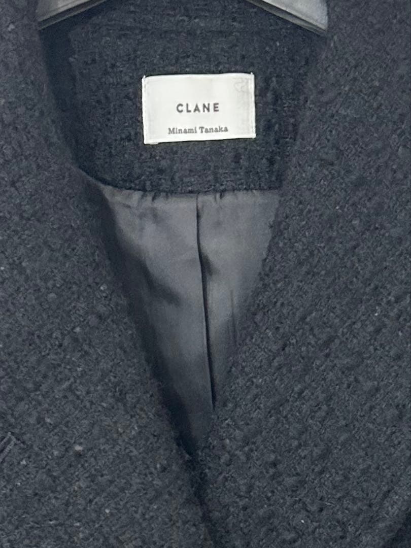 クラネMINAMI TANAKA×CLANE OVER TWEED COAT 1