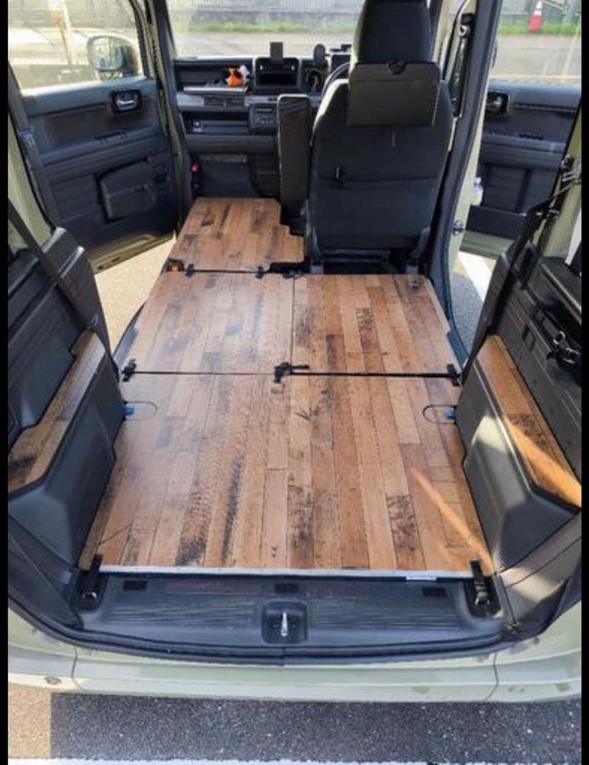 N-VAN用のフロアボード、荷室テーブル、フロントテーブルセット