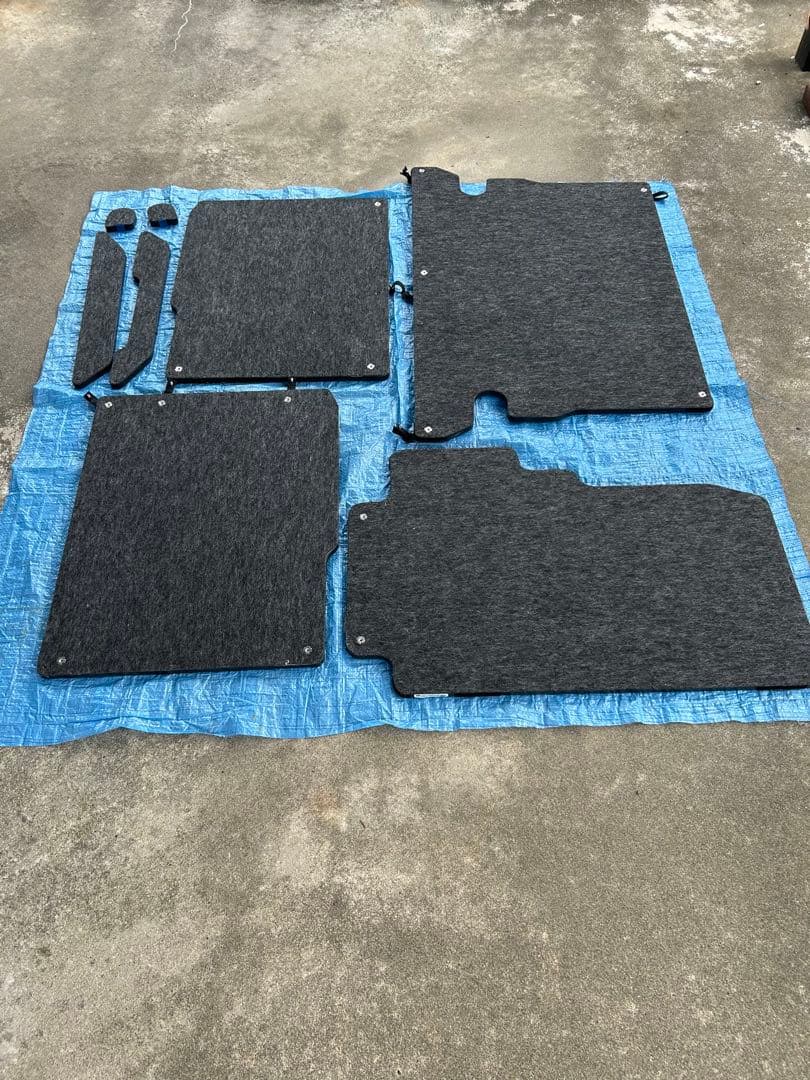 N-VAN用のフロアボード、荷室テーブル、フロントテーブルセット