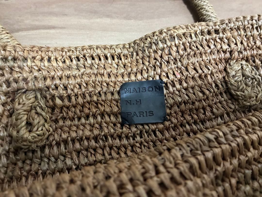 MAISON N.H ラフィアバッグ