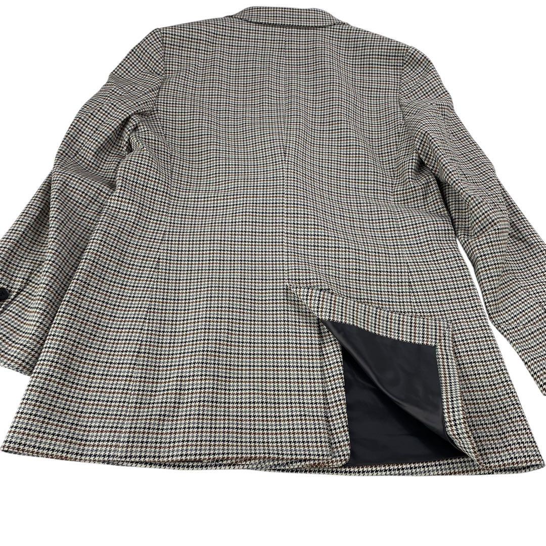 美品 23区 ガンクラブチェックストレッチ ジャケットサイズ38