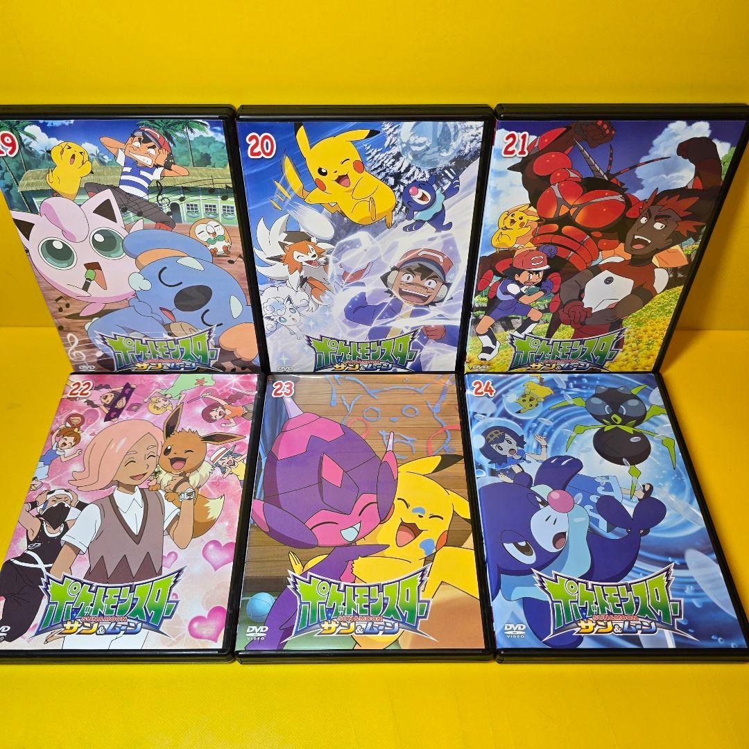 新品ケース交換済み　ポケットモンスター　サン&ムーン　DVD 全49巻セット