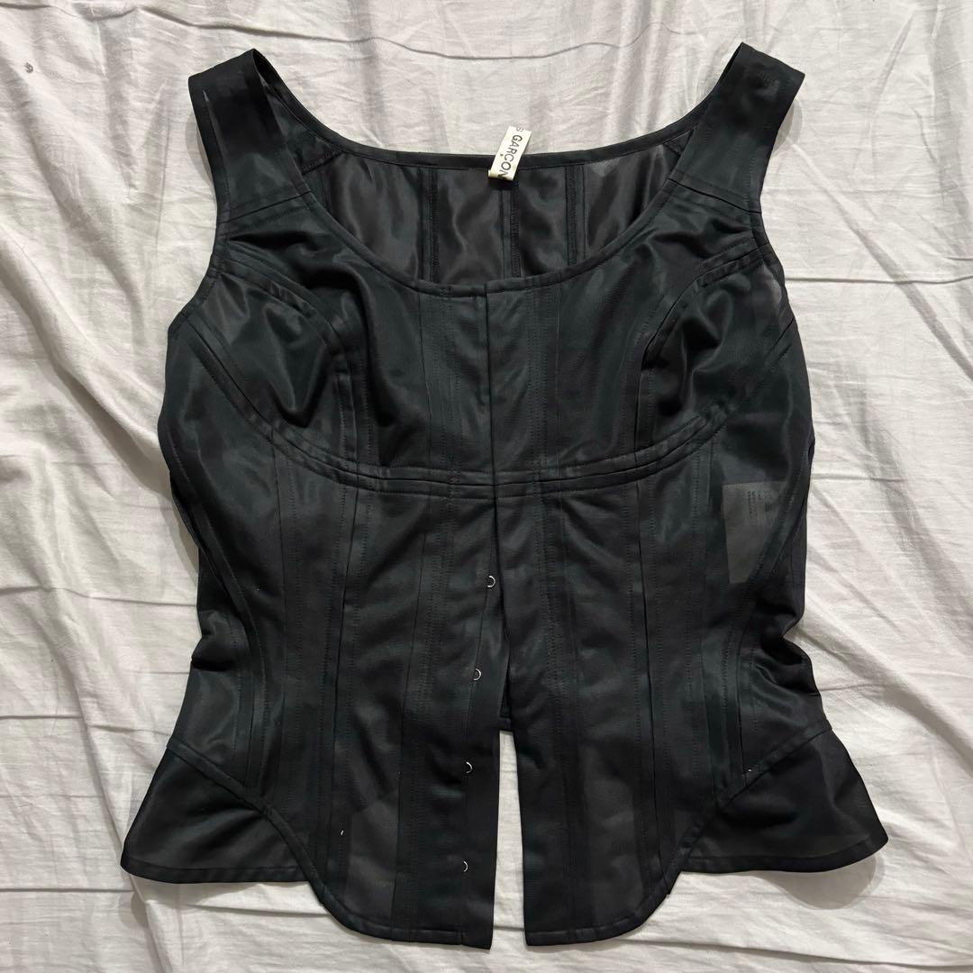 COMME des GARCONS コルセット風ビスチェ