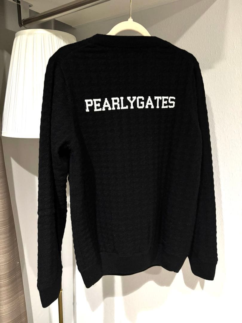 【新品タグ付・半額以下】PEARLY GATES クルーネック プルオーバー