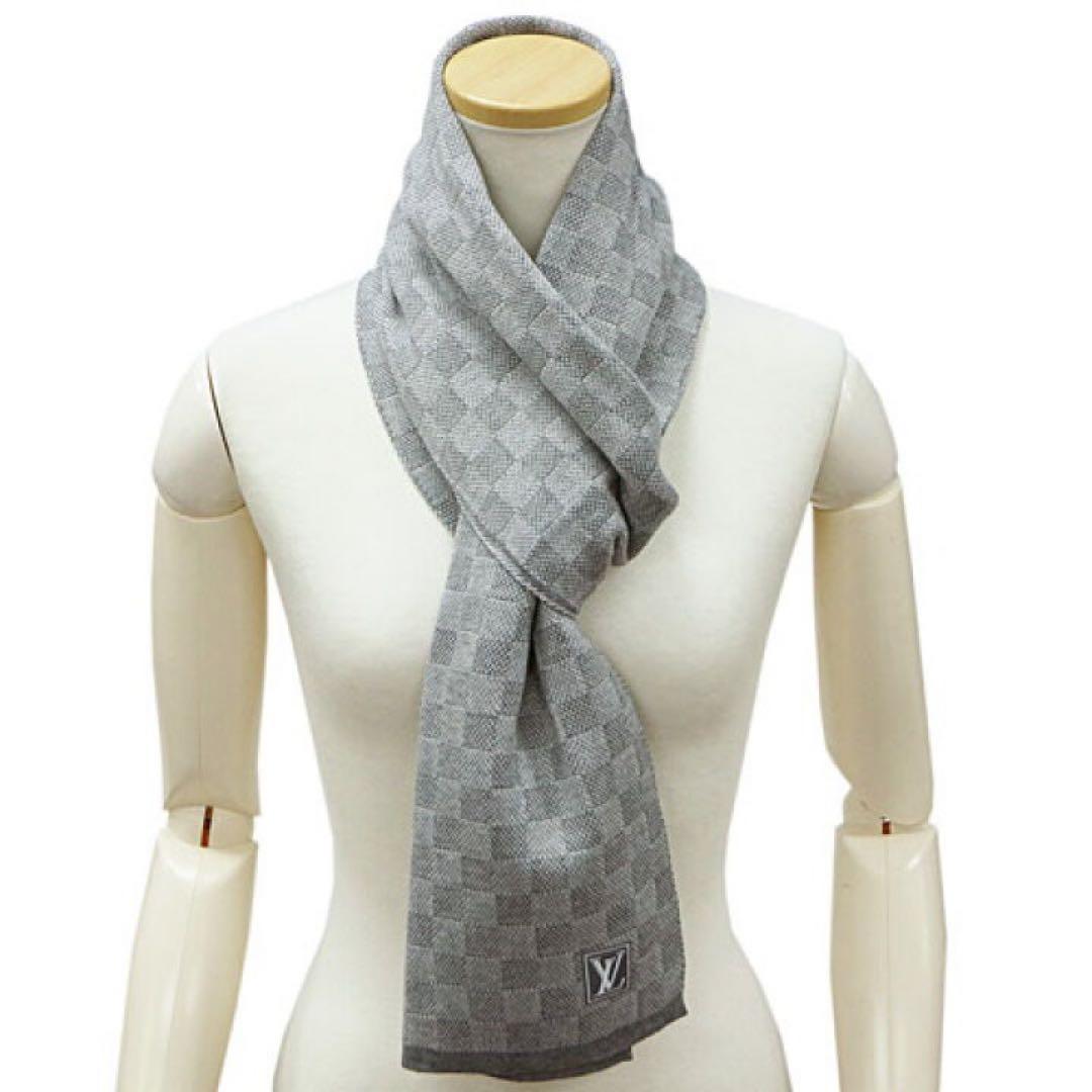 専用！新品箱紙袋付❗️LVロゴマフラー✨ヴィトンマフラー❗️ヴィトン　マフラー