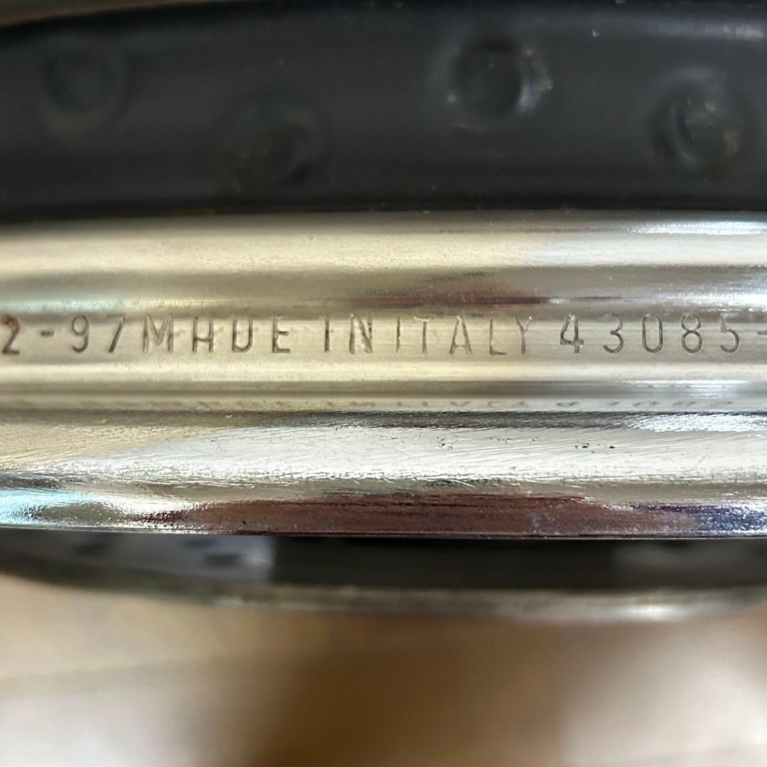 ハーレー純正 フロントホイール エボ用 16インチ FLSTS外し 曲がり有