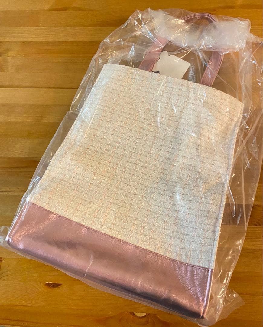 【新品未使用】ファミリア　ツイードトートバッグ　丹青会　外商催事限定