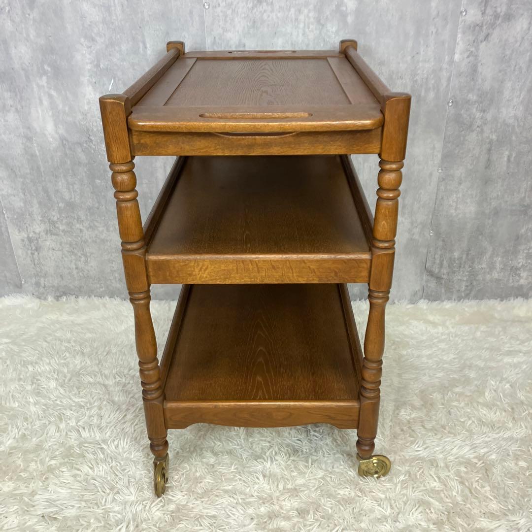 mako miniカリモク Karimoku キッチンワゴン アンティーク