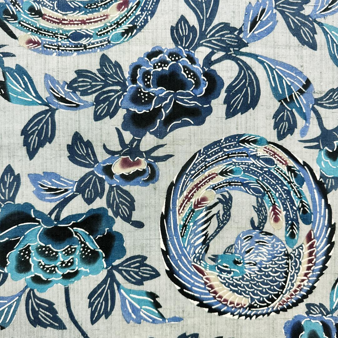 新品未使用 長尺 ■ 本場琉球びんがた 真喜屋均 作 染工房まきや 紬地名古屋帯