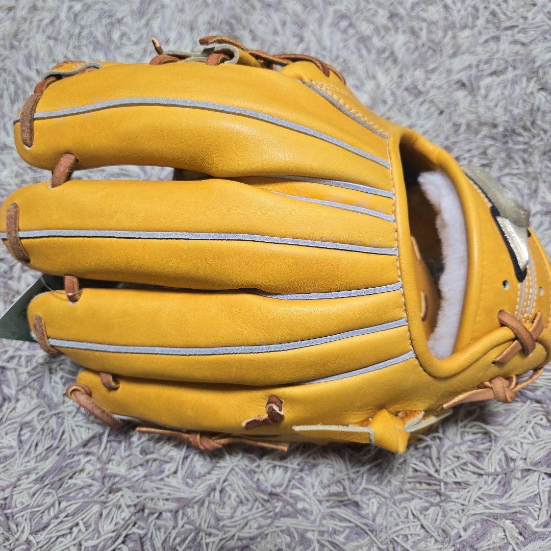 ミズノ 硬式グローブ イエロー