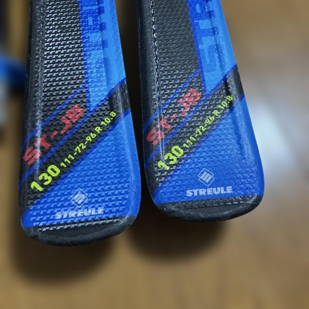 STREULE スキー板 130cm キッズ　子供用　男の子　シュトロイレ