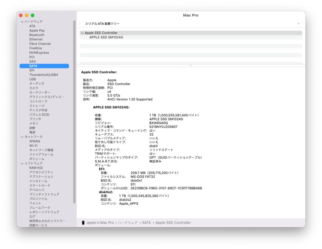 Mac Pro Late 2013 8コア 64GB 1TB D700