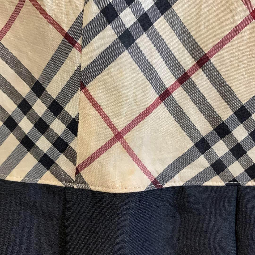 バーバリーロンドン ノヴァチェック 大人の方も セレブ 高級 バイカラー レア