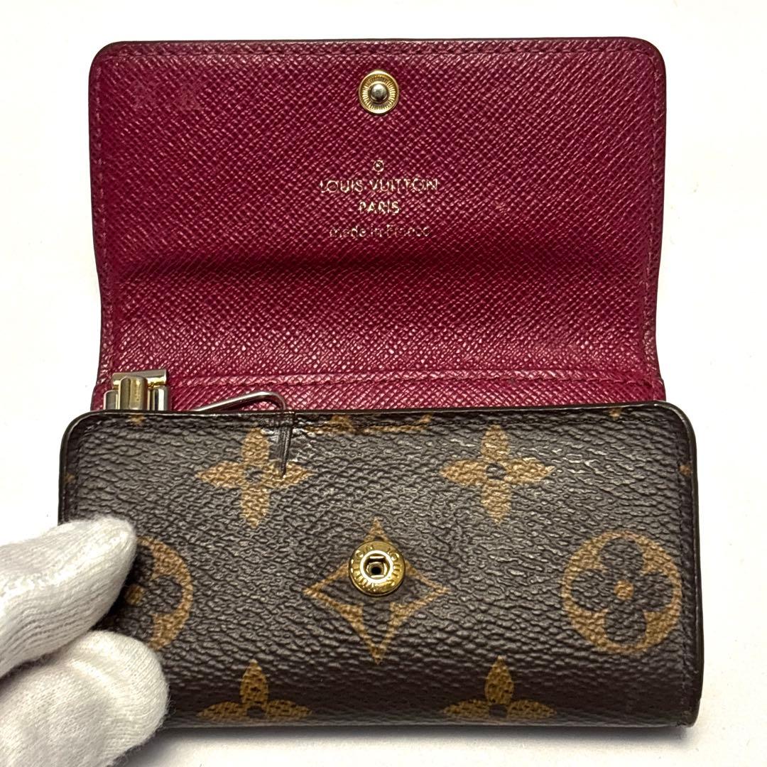 ⭐️ルイヴィトン⭐️モノグラム⭐️フューシャ⭐️ミュレティクレ6⭐️6連キーケース⭐️