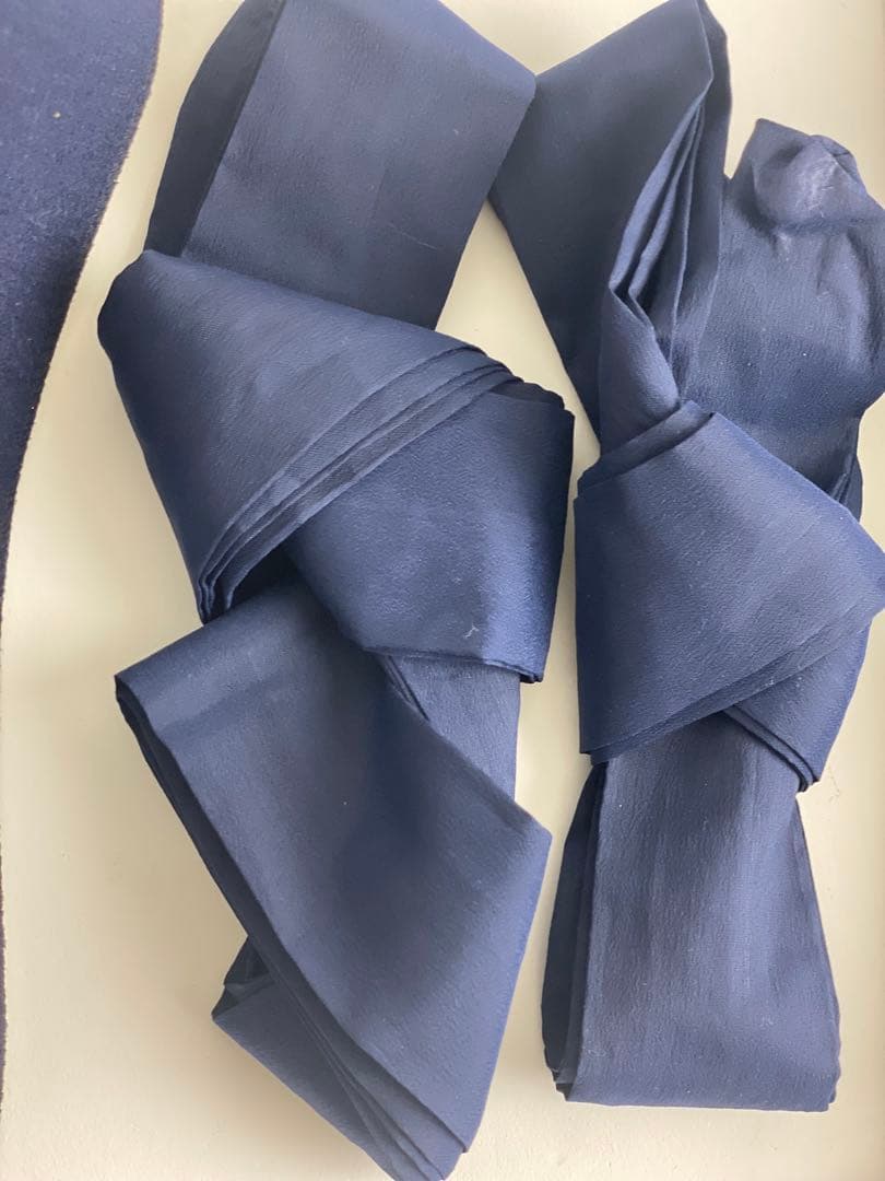 【在庫一掃セール】男性着物　紋付袴用　小物セット　長襦袢　羽織紐　扇子　角帯