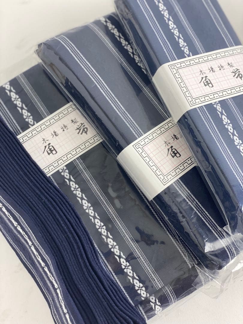 【在庫一掃セール】男性着物　紋付袴用　小物セット　長襦袢　羽織紐　扇子　角帯