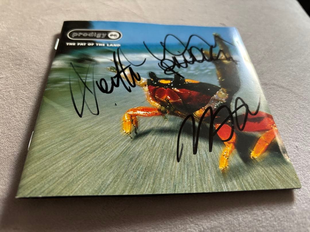 レア　ザ・プロディジー　The Prodigy直筆サインCD キースプリント