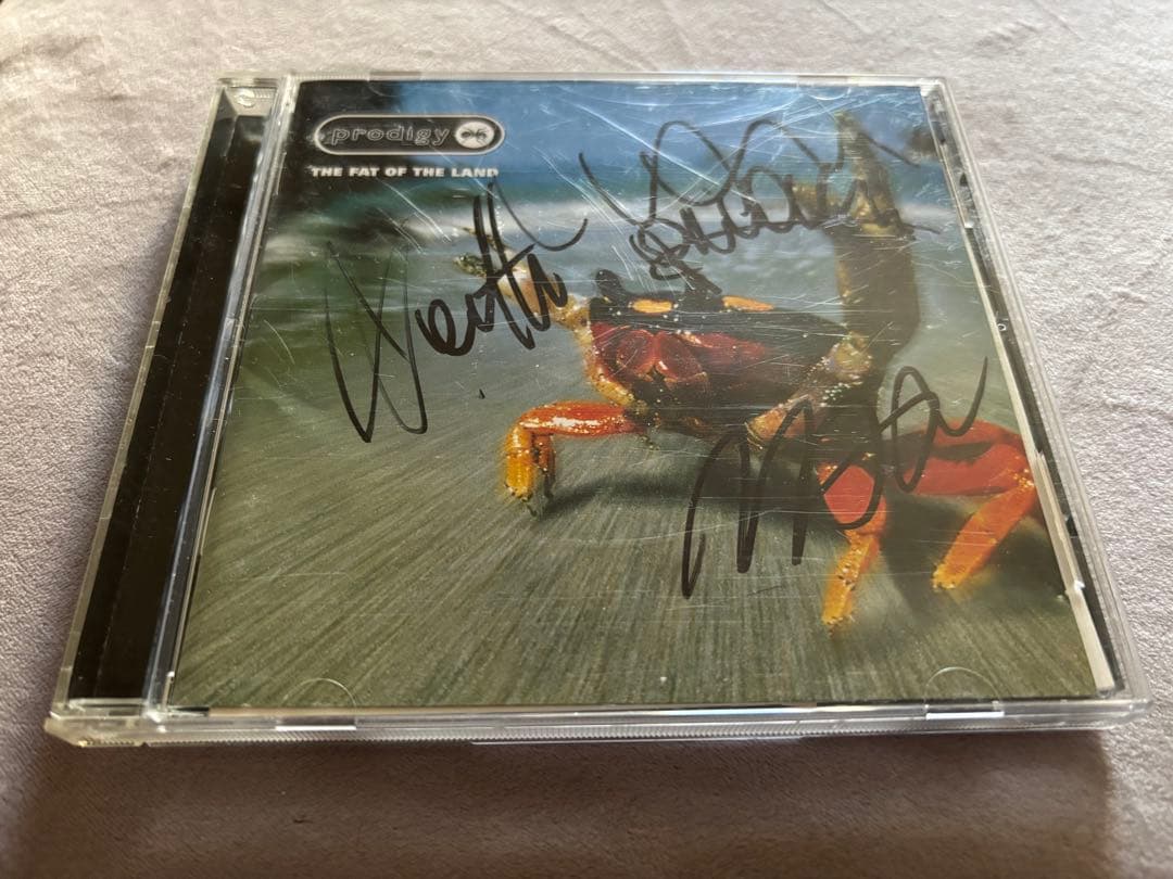 レア　ザ・プロディジー　The Prodigy直筆サインCD キースプリント