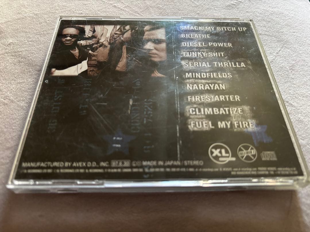 レア　ザ・プロディジー　The Prodigy直筆サインCD キースプリント