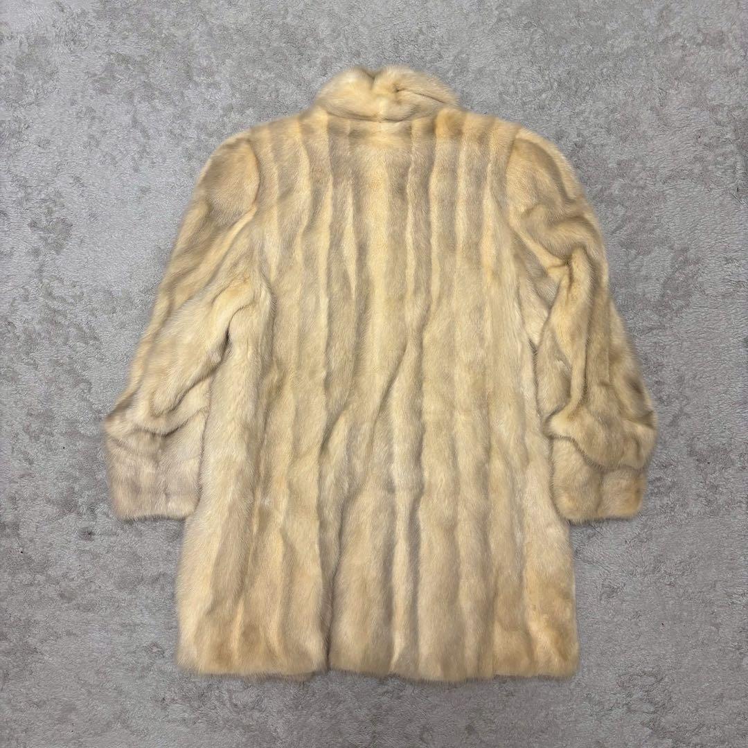 リアルファー ミンクコート ロング レディース 高級品 毛皮コート CC14