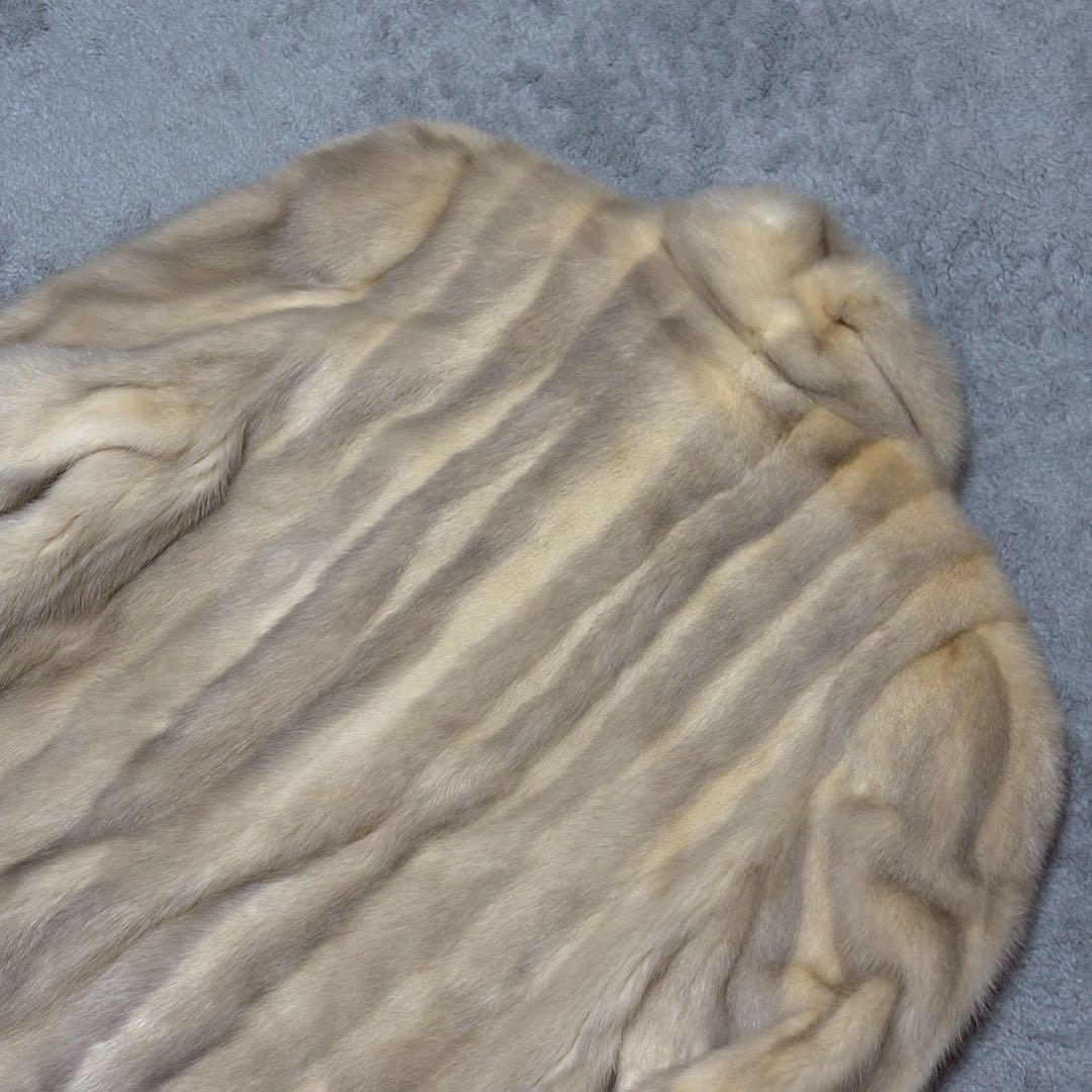 リアルファー ミンクコート ロング レディース 高級品 毛皮コート CC14