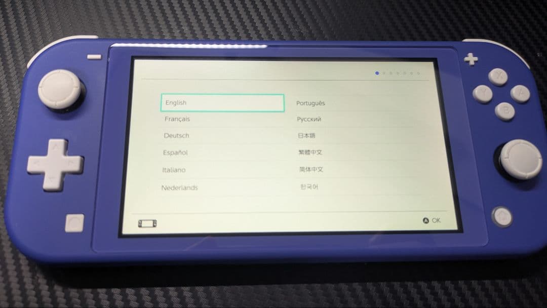 【美品】Nintendo Switch Lite ブルー 本体