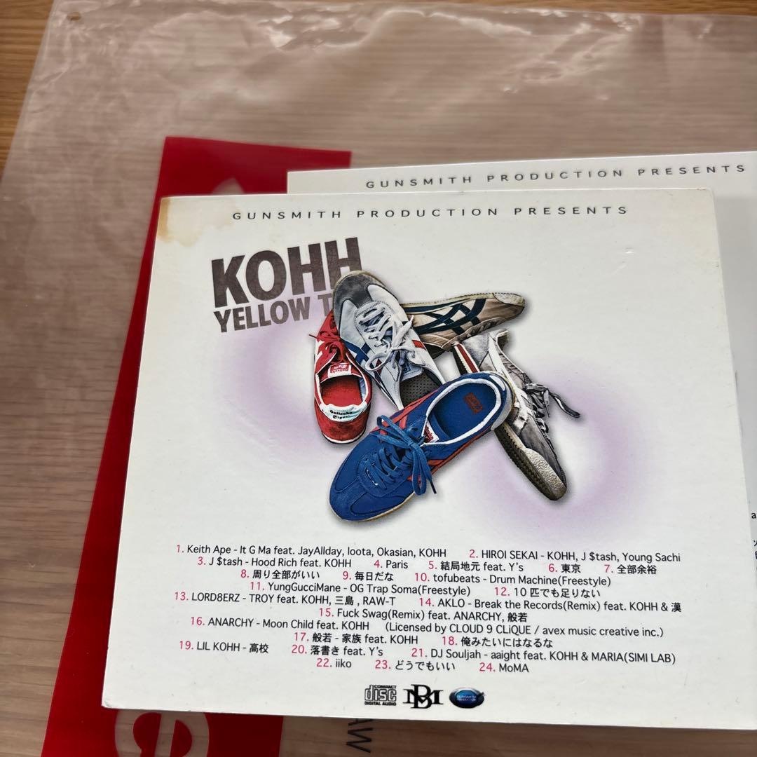 KOHH YELLOW TAPE 4枚セット