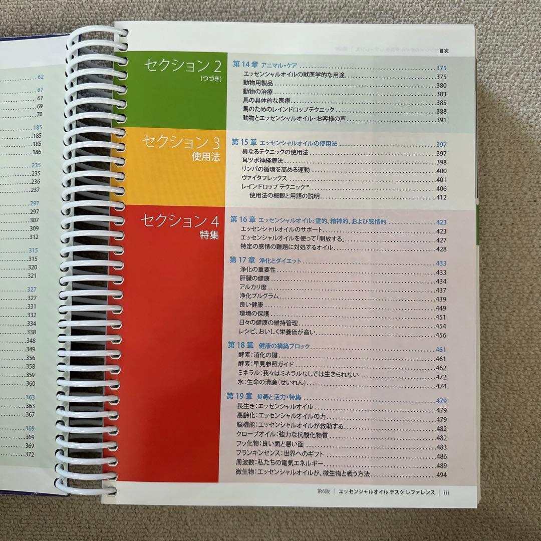 ヤングリビング　エッセンシャルオイル デスクリファレンス 第6版