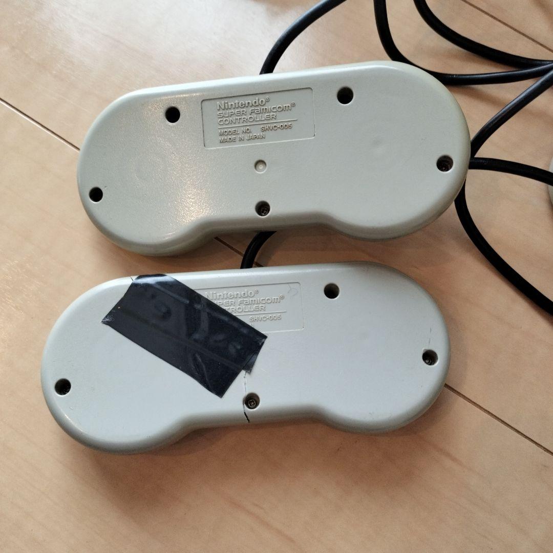 【ジャンク扱】SFC PS コントローラー ACアダプター等8点セット