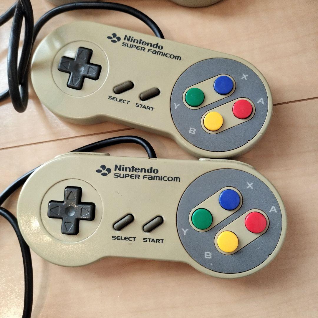 【ジャンク扱】SFC PS コントローラー ACアダプター等8点セット