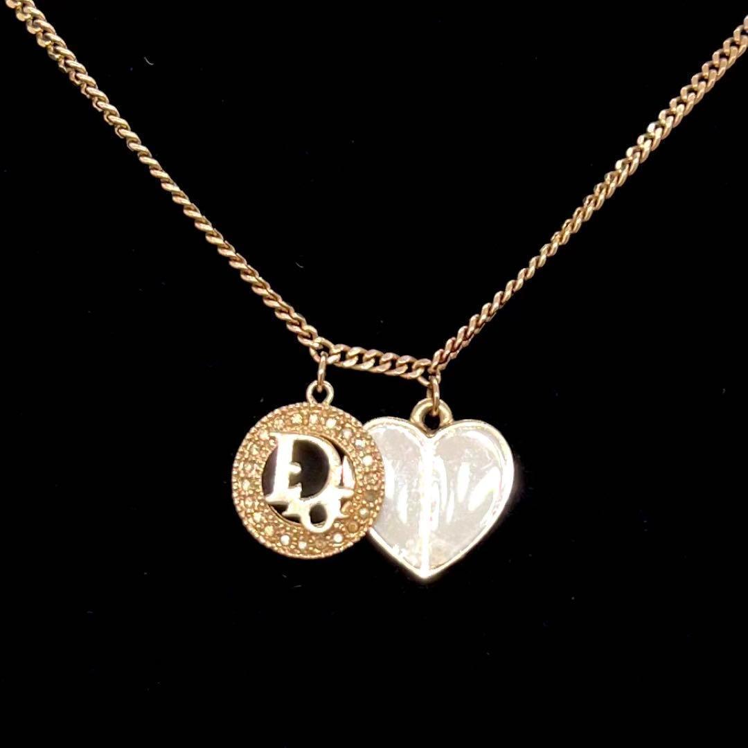 美品✨ Dior クリスチャンディオール ネックレス トロッター ハート