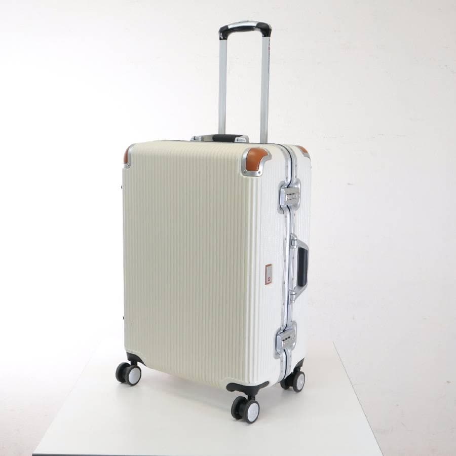展示品 スイスミリタリー スーツケース プレミアムC ホワイト 64L