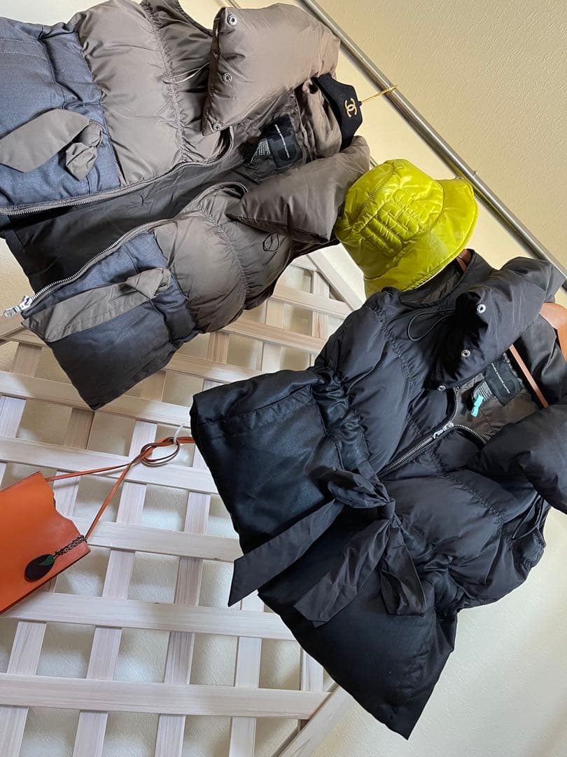 〜13号　⭐︎異素材切り替え　ダウンベスト　リボンむすび　35000円　ダブスタ