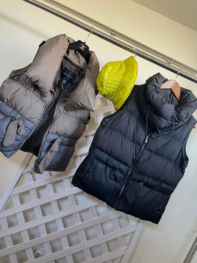 〜13号　⭐︎異素材切り替え　ダウンベスト　リボンむすび　35000円　ダブスタ