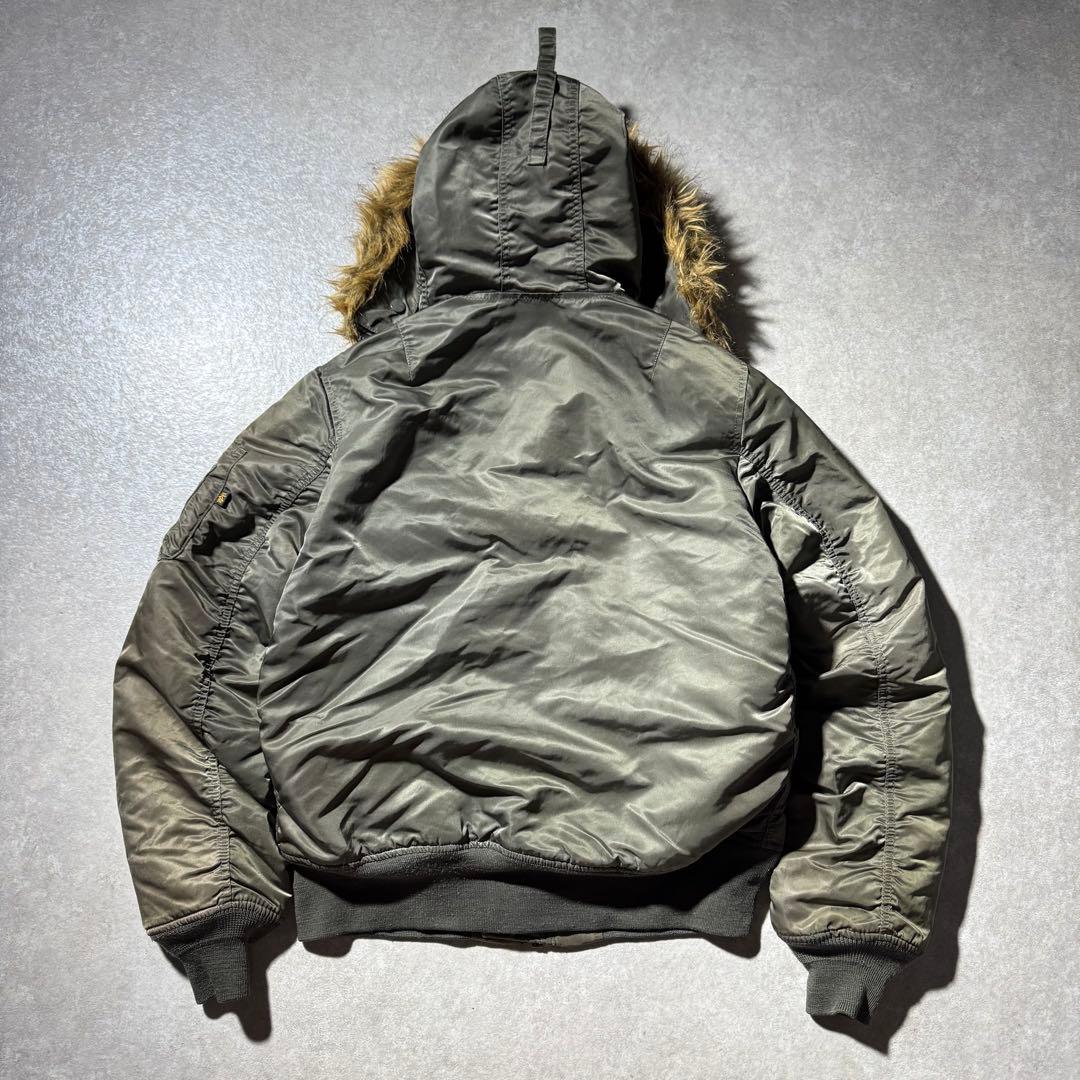 希少モデル alpha type MA1×N2B flight jacket