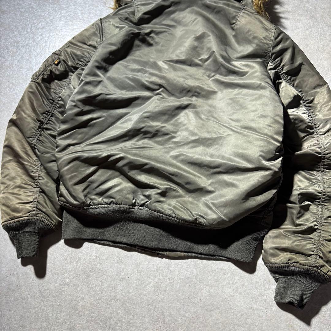 希少モデル alpha type MA1×N2B flight jacket