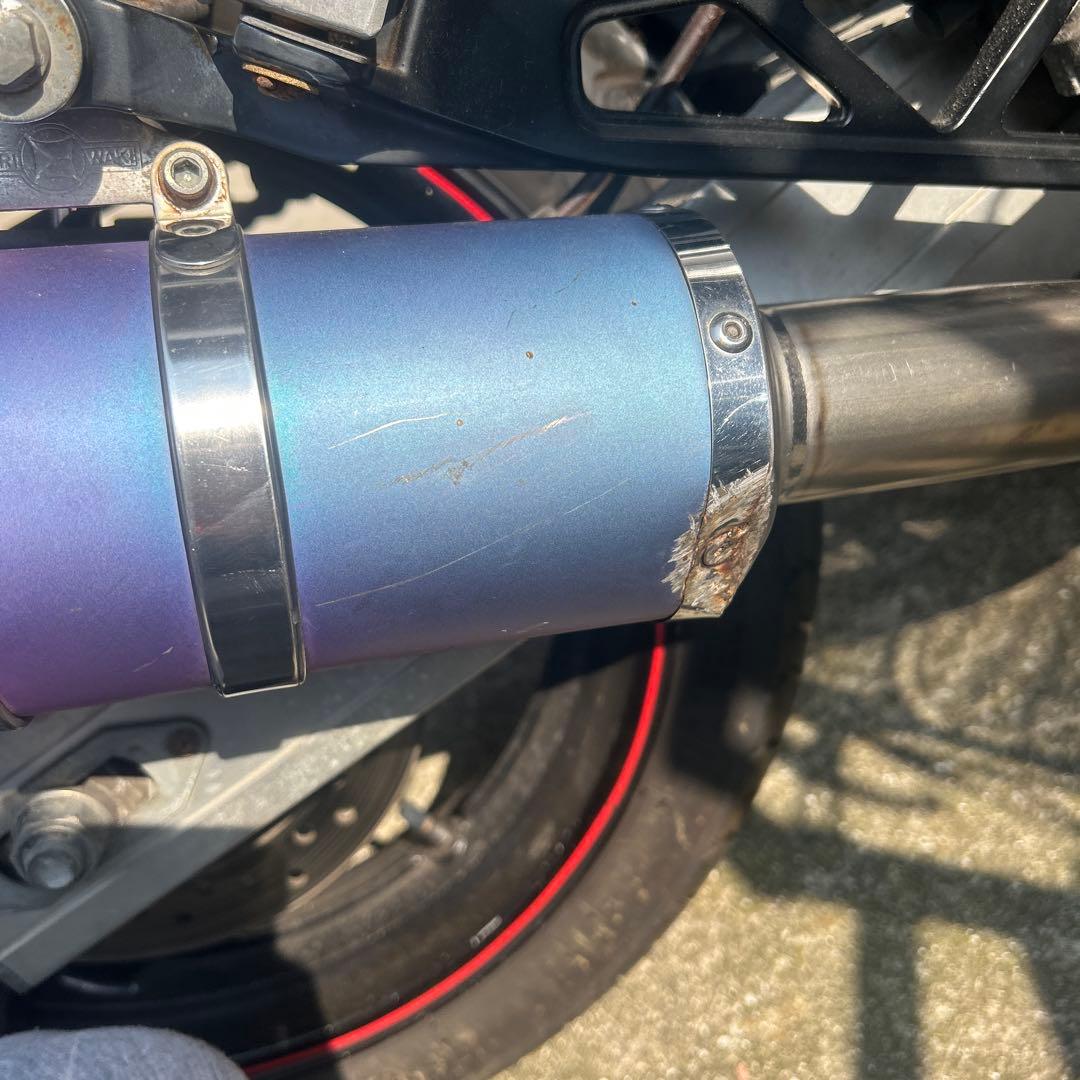 モリワキ チタンマフラー 4-1エキゾースト　cb400sf nc31用